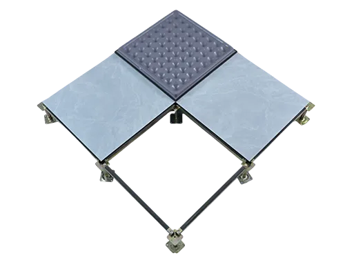 Anti-corrosion ceramic anti-static floor