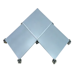 High performance calcium sulfate hexagonal steel clad floor system