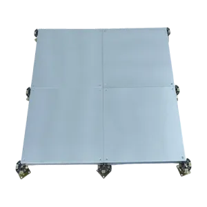 High strength calcium sulfate hexagonal steel clad network floor