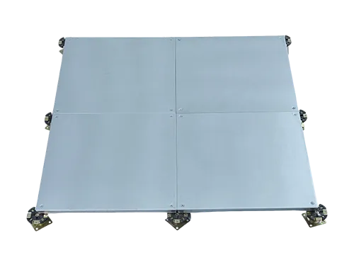 High strength calcium sulfate hexagonal steel clad network floor