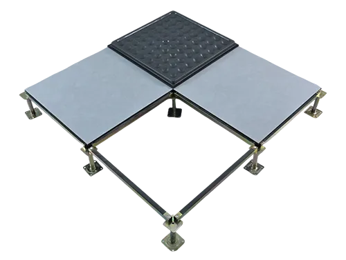 Pressure-resistant ceramic anti-static floor