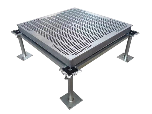 Aluminum alloy ventilation anti-static floor