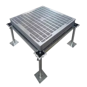 Aluminum alloy ventilation anti-static floor
