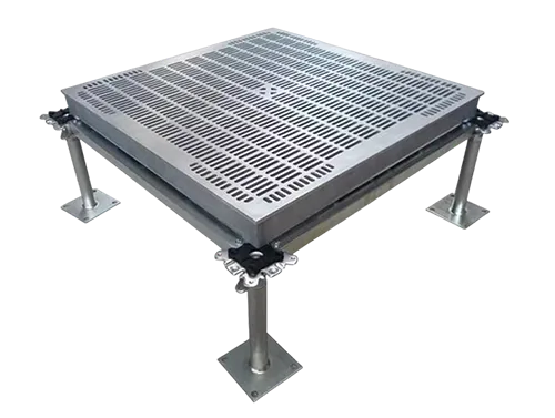 Aluminum alloy ventilation anti-static floor