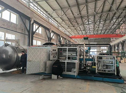 The LG-10 freeze-drying equipment is currently being commissioned.