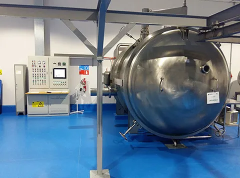 Freeze-drying equipment exported to Chile