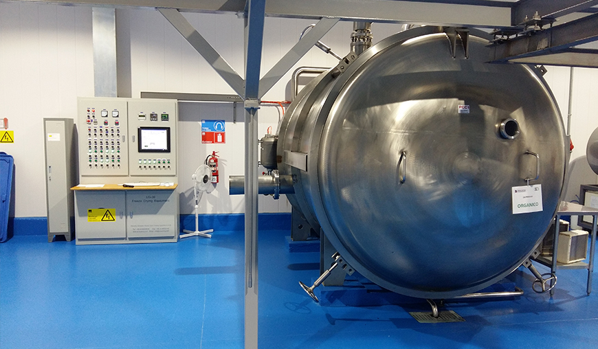 Pilot Freeze Dryer with 20kg Capacity for R&D Use