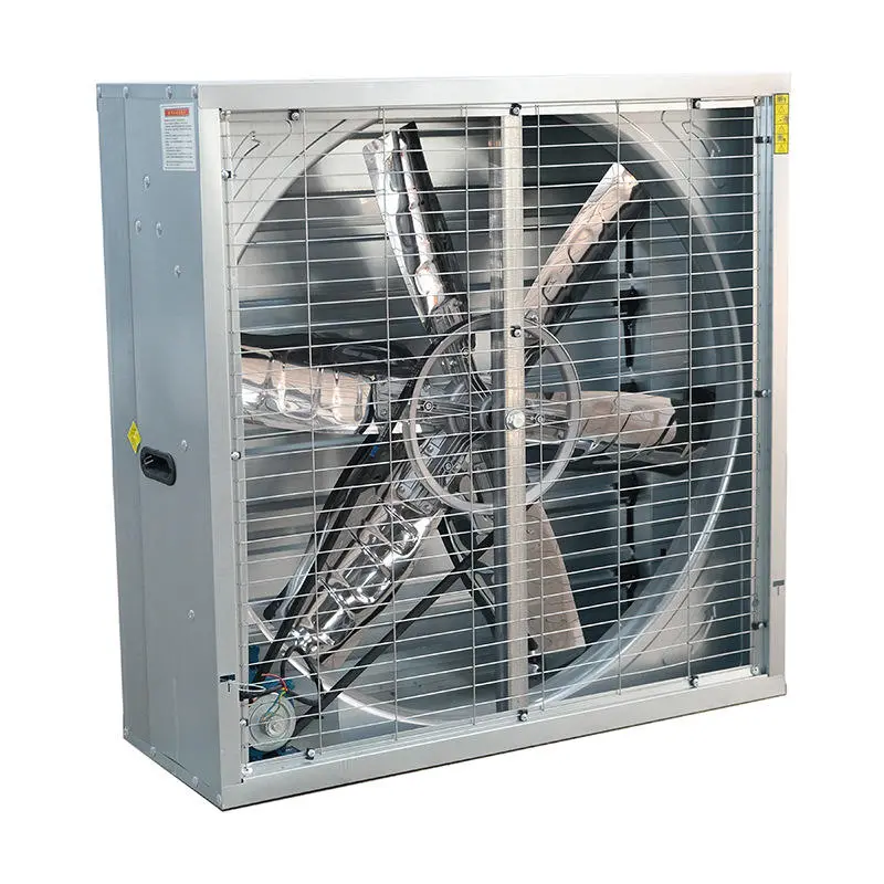 Factory galvanized negative pressure exhaust fan thickened ventilation motor 220380V 6-inch blade diameter high-power industrial