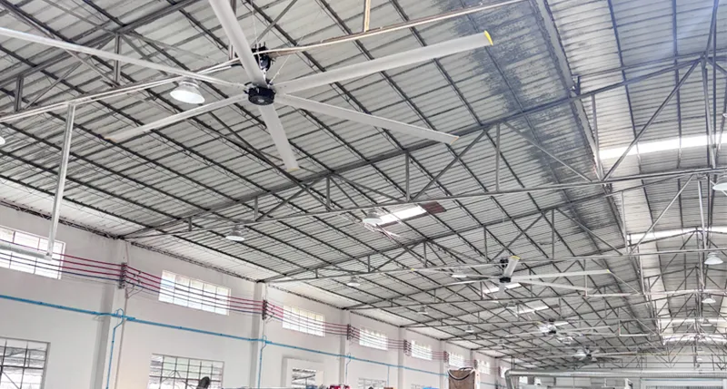 Industrial ceiling fan case