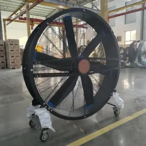 Large power plant workshop basketball court cooling strong magnetic industrial fan gymnasium mobile self-supporting motor