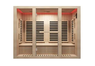 Hemlock Wood Sauna with A Grade Stones