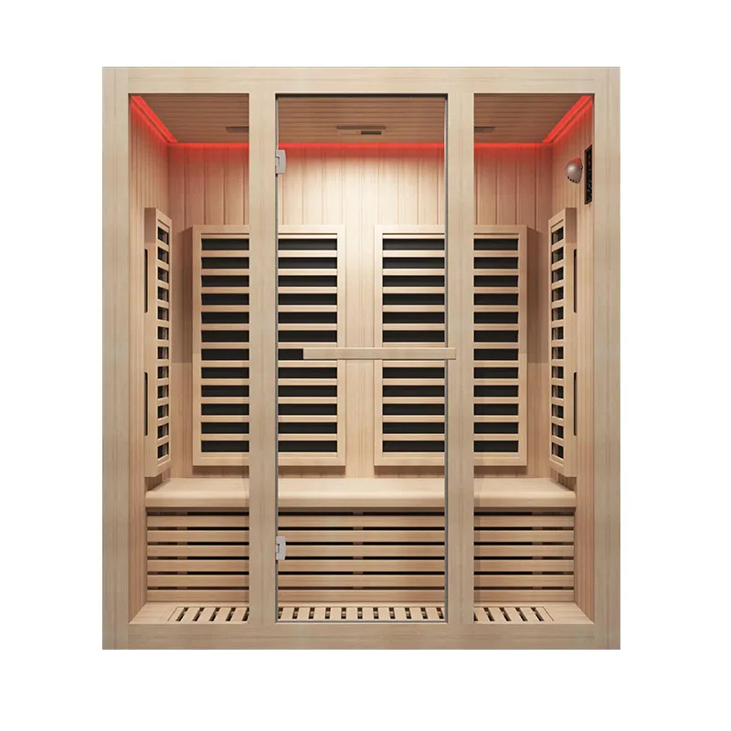Hemlock Wood Sauna with A Grade Stones
