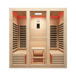 Outdoor Sauna Room with All Weather Protection