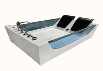 Air Jet Massage Tub with Floor Bubble Massage