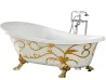 Modern Acrylic Bathtub with Sleek Finish