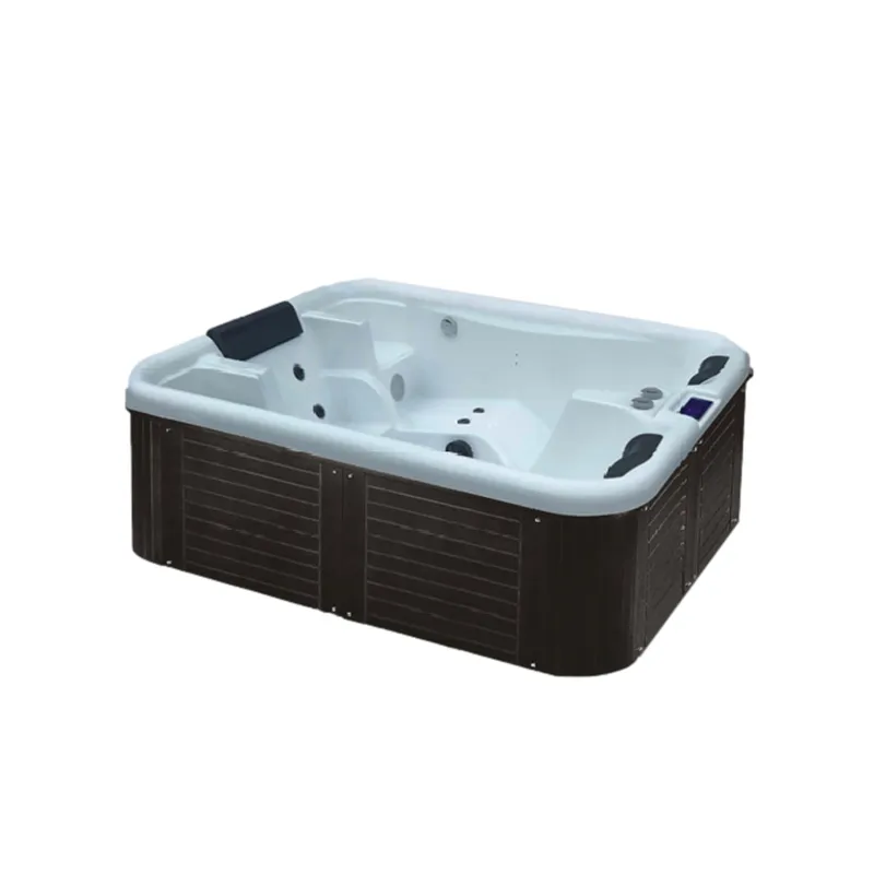 Energy Efficient Outdoor Spa with Insulated Heating and Smart Control