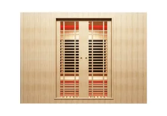 Dry Sauna with Steam Option and Ventilation