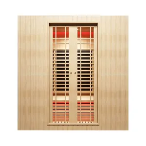 Dry Sauna with Steam Option and Ventilation