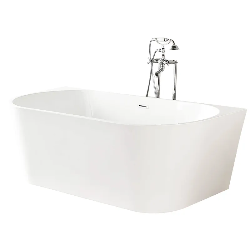 Modern Bathtub with Freestanding Design