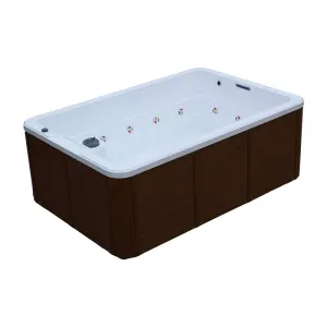 Commercial Grade Outdoor Hot Tub Spa with Hydrotherapy Jets