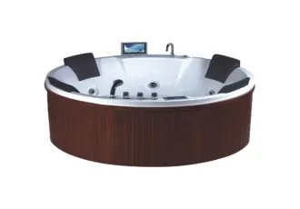 Easy Maintenance Acrylic Hot Tub with Cartridge Filter and Ozone