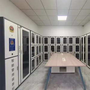 Police equipment cabinet
