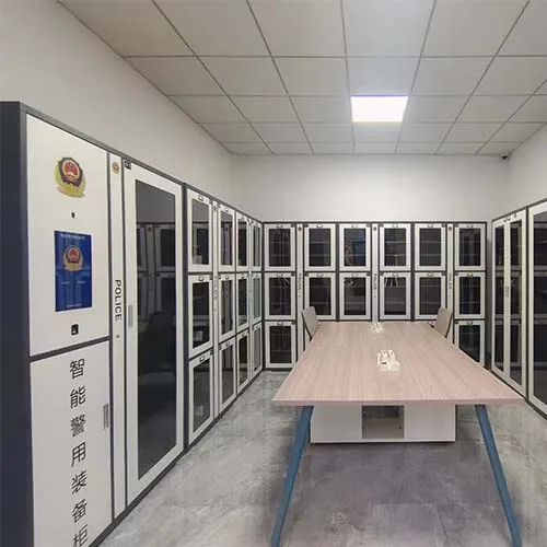 Police equipment cabinet