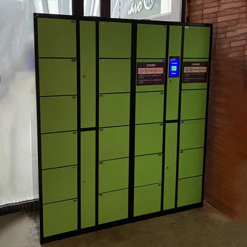 Facial recognition cabinet