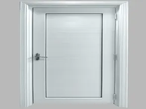 Horizontal Design Interior Upvc Room Door