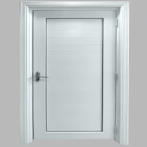 Horizontal Design Interior Upvc Room Door