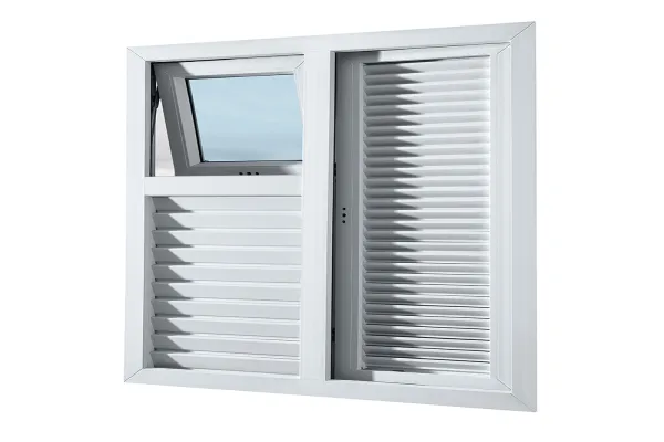 Multi Function Upvc Louver Awning Window