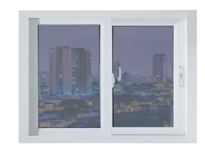 Acoustic Soundproof UPVC Window Noise Reduction Double Pane For Busy City Apartment