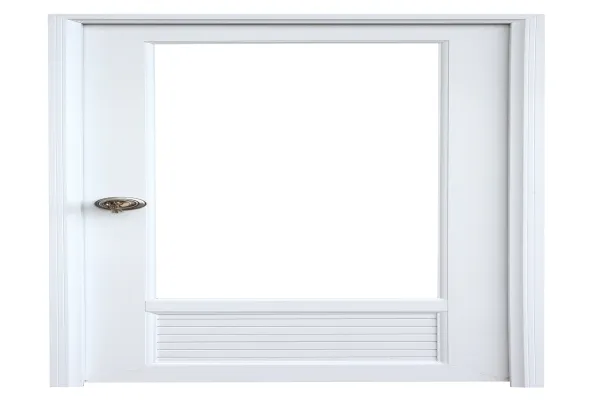 Louver Design Upvc Bathroom Door