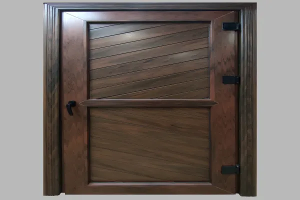 Faux Wood Grain Upvc Interior Room Door