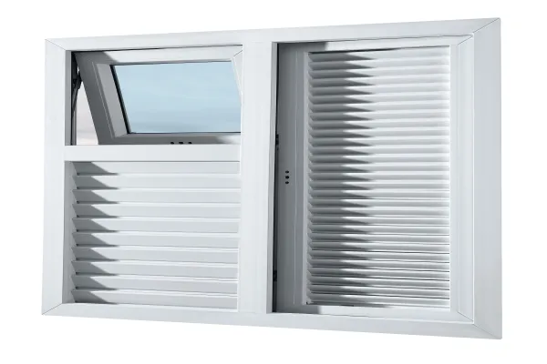 Multi Function Upvc Louver Awning Window