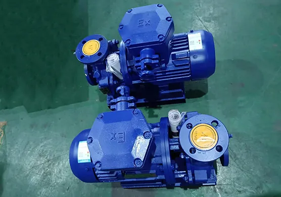 Exproof pipeline pump with MA certificate