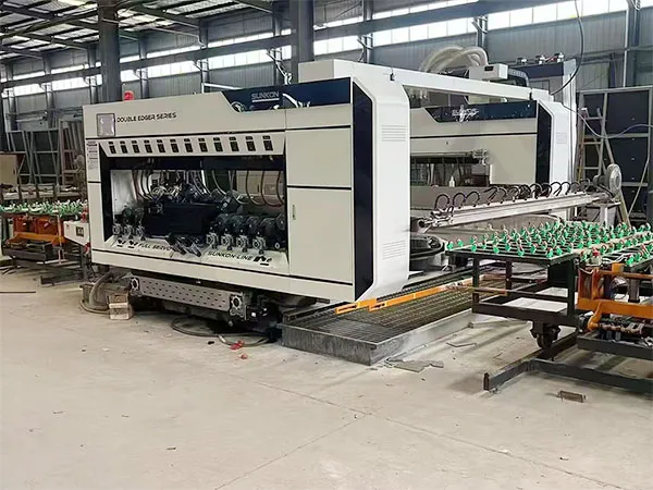 Full servo glass high-speed double-sided edging machine