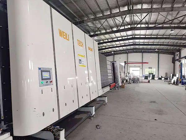 Fully automatic online inflatable insulated glass production line