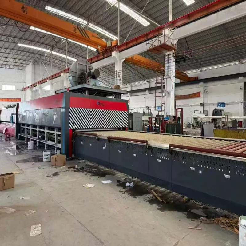 Sothis 2670 Glass Tempering Furnace, Left‑in & Right‑out, Top‑mounted Vortex Convection Fans