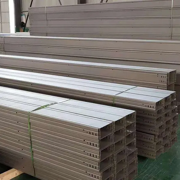 Powder-coated cable tray