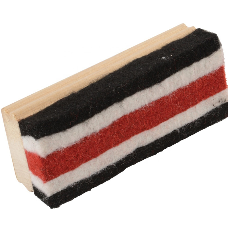 High Quality Strong Wooden Felt Chalkboard Erasers For School