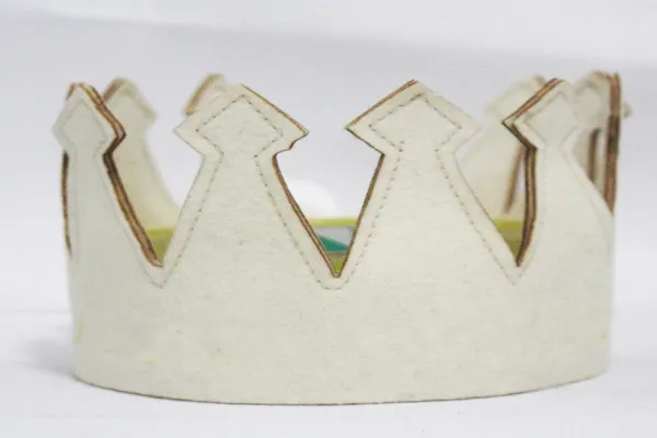 Classy Baby Adult Birthday Dress Up Felt Crown for Party 