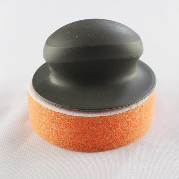 Soft round sponge polishing wheels with different color