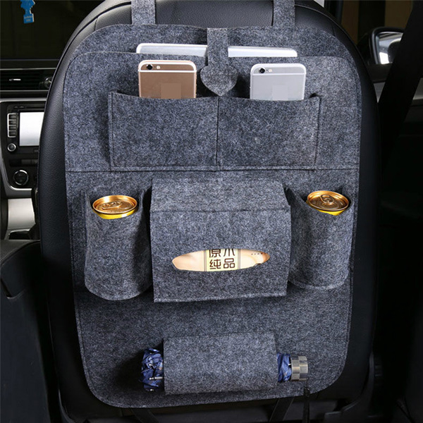 The latest felt smart car trunk back seat organizer 