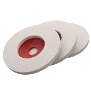 High quality custom 100% wool felt angle grinder polishing disc