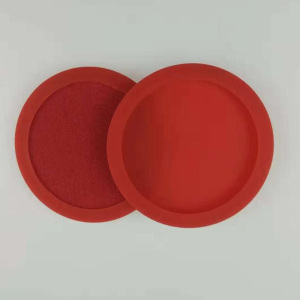 Wholesale Non Slip Fruit Printing Silicone Coaster For Cup Holder 