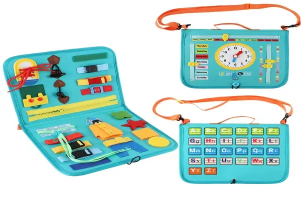 Plastic trending hot products portable Felt busy book made in China