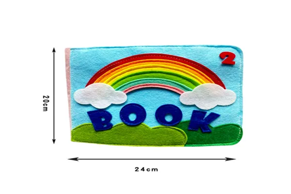 New trend Accept customization High Quality Felt busy book for wholesales