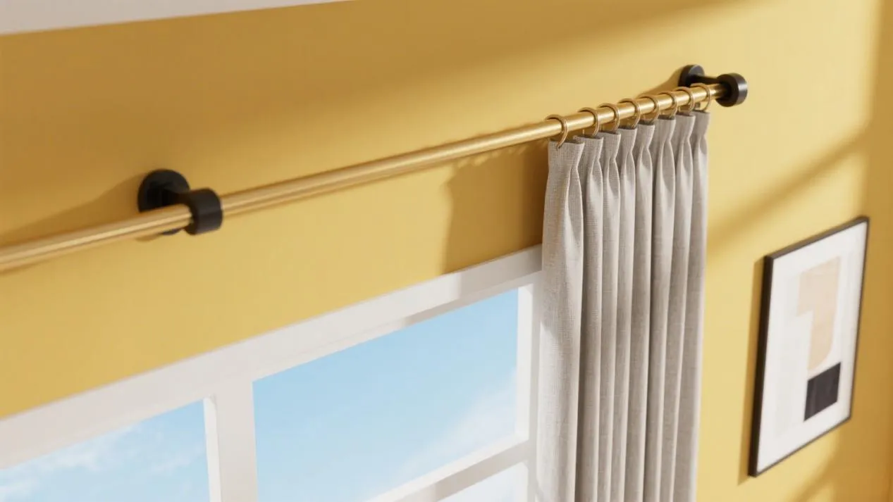 Aluminum alloy Roman rod set – high-end residential application case in the Middle East