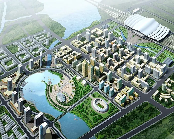 Wuhan high-speed rail station project case